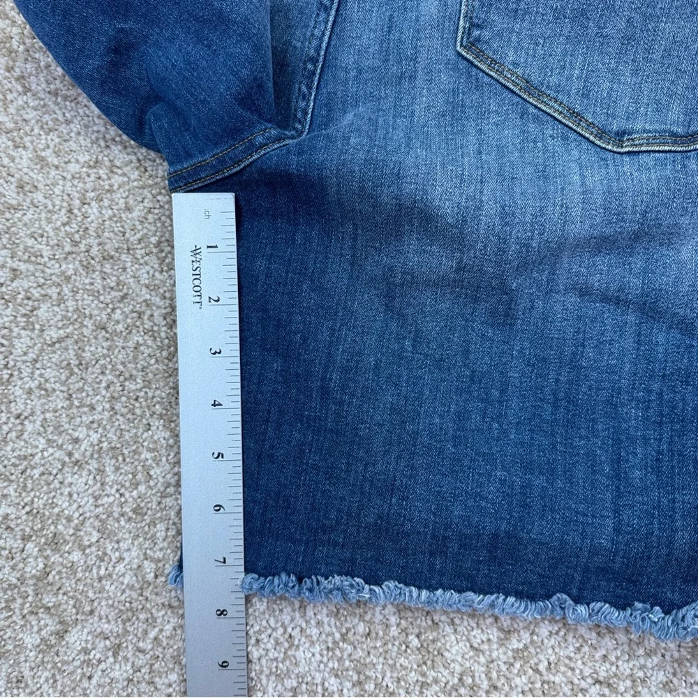 DL1961 Karlie Boyfriends Denim Shorts Women’s Size 26 W Blue Stretch - Picture 6 of 15